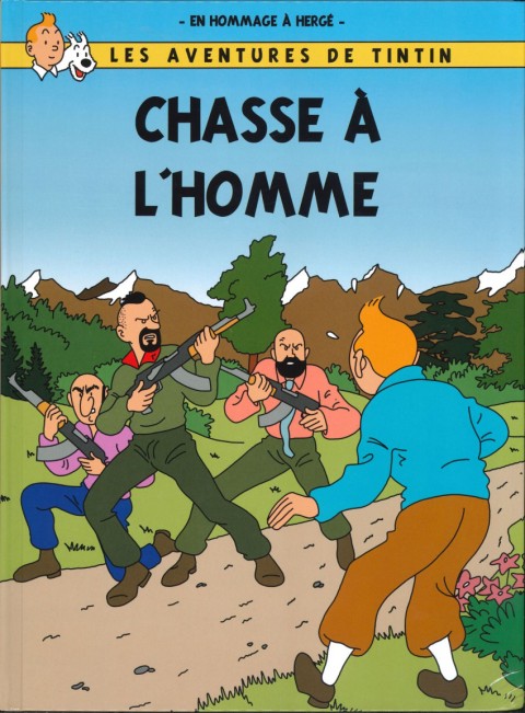 Couverture de l'album Tintin Chasse à l'Homme
