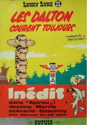 Couverture de l'album Lucky Luke Tome 23 Les Dalton courent toujours