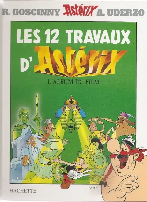 Couverture de l'album Astérix Les 12 Travaux d'Astérix