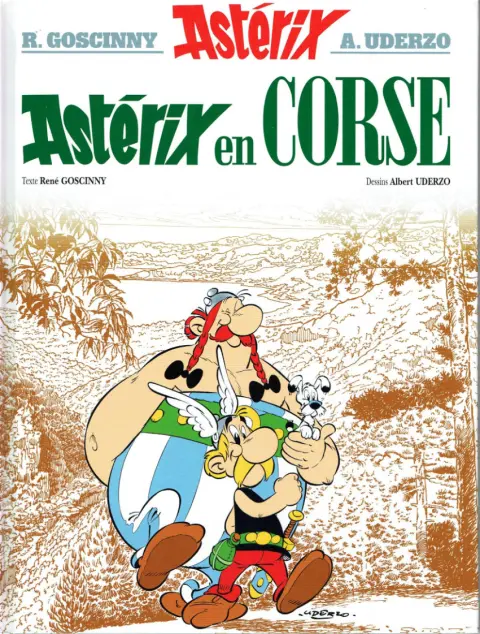 Couverture de l'album Astérix Tome 20 Astérix en Corse
