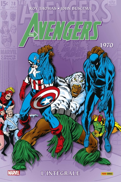 Couverture de l'album The Avengers - L'intégrale Tome 7 1970