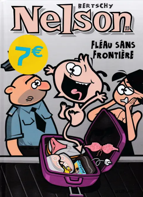 Couverture de l'album Nelson Tome 11 Fléau sans frontière