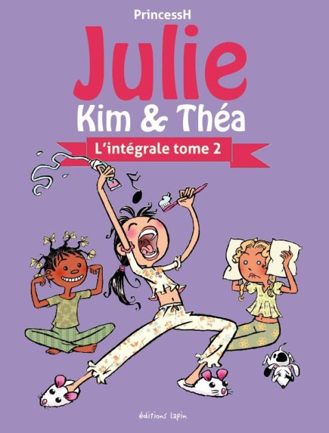 Couverture de l'album Julie, Kim & Théa Tome 2 L'intégrale