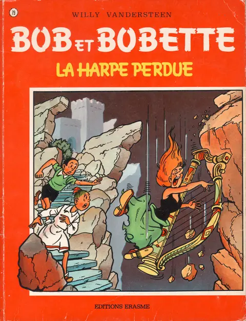 Couverture de l'album Bob et Bobette Tome 79 La harpe perdue