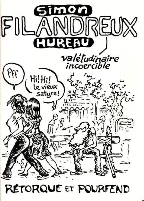 Filandreux Valétudinaire incoercible - Rétorque et pourfend