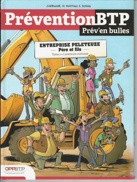 Couverture de l'album Prévention BTP Tome 2 L'aventure continue