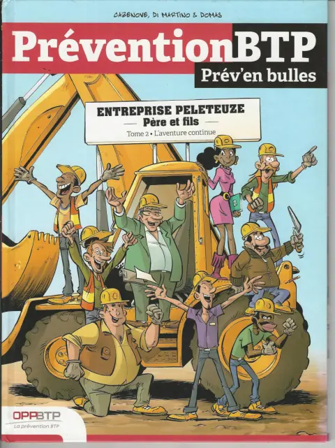Prévention BTP Tome 2 L'aventure continue