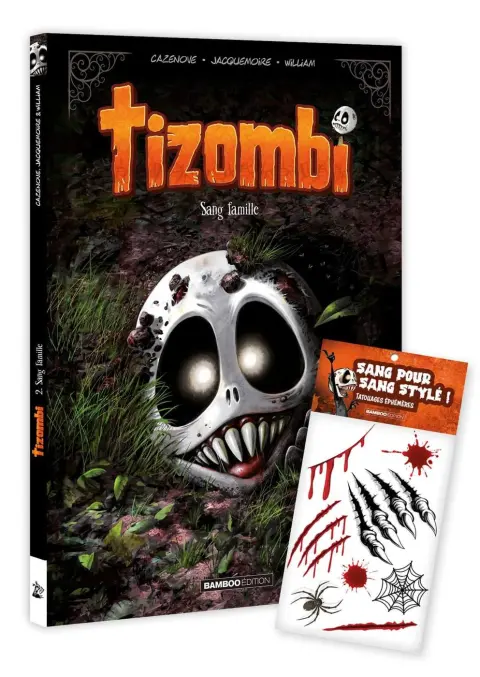 Couverture de l'album Tizombi Tome 2 Sang famille