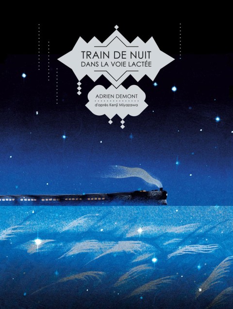 Train de nuit dans la voie lactée