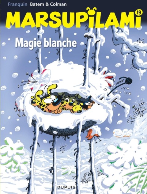 Couverture de l'album Marsupilami Tome 19 Magie blanche