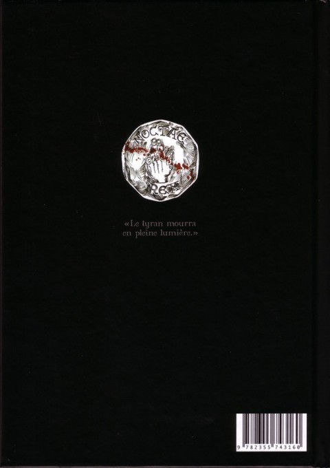 Verso de l'album Le Roy des Ribauds Livre III