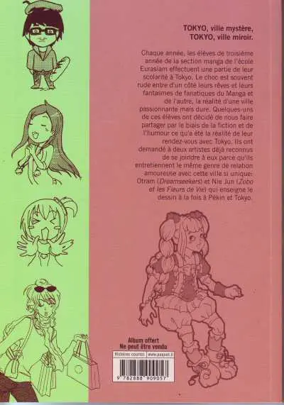 Verso de l'album Tokyo rendez-vous