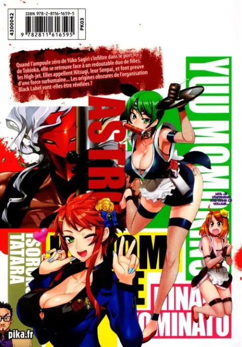 Verso de l'album Triage X 7