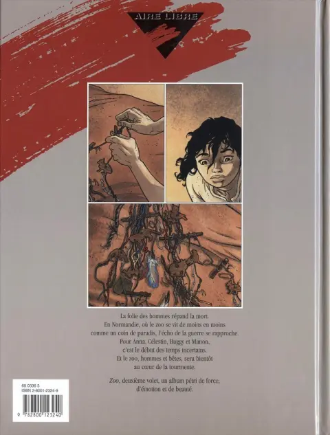 Verso de l'album Zoo Tome 2