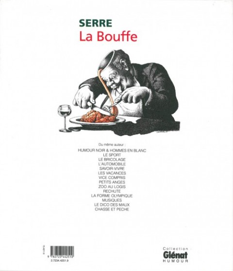 Verso de l'album La Bouffe