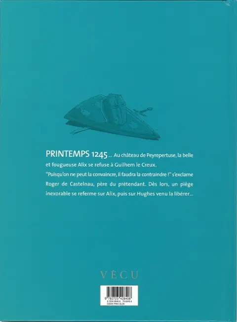 Verso de l'album Les Aigles décapitées Tome 6 Alix