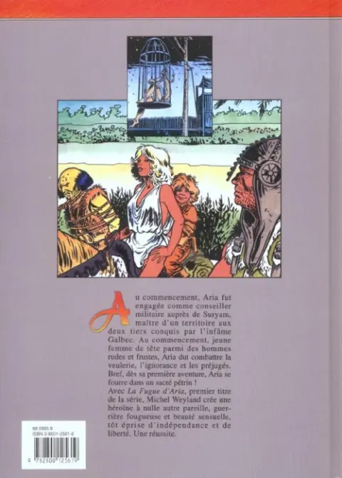 Verso de l'album Aria Tome 1 La fugue d'Aria