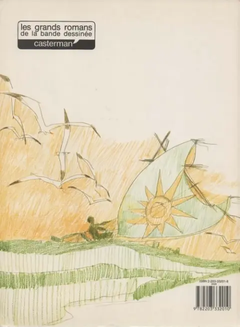 Verso de l'album Corto Maltese Tome 1 La ballade de la mer salée