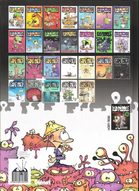 Verso de l'album Game over Tome 7 Only for your eyes