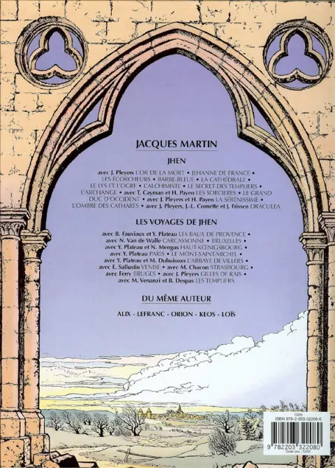 Verso de l'album Jhen Tome 2 Jehanne de France
