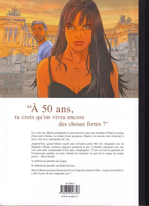 Verso de l'album Une nuit à Rome Livre 3