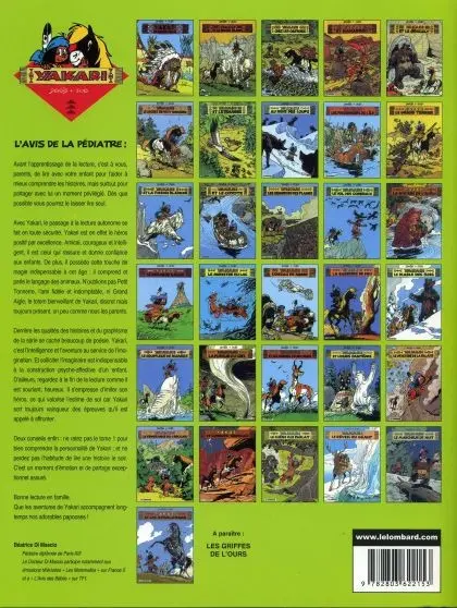 Verso de l'album Yakari Tome 10 Le grand terrier