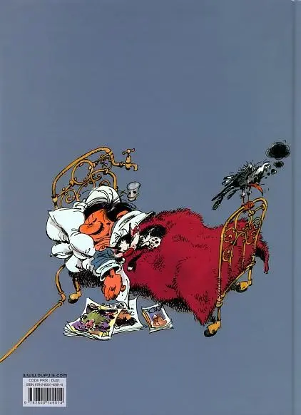 Verso de l'album Gaston Tome 11 Le repos du gaffeur