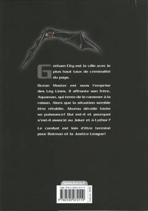 Verso de l'album Batman & the Justice League 3