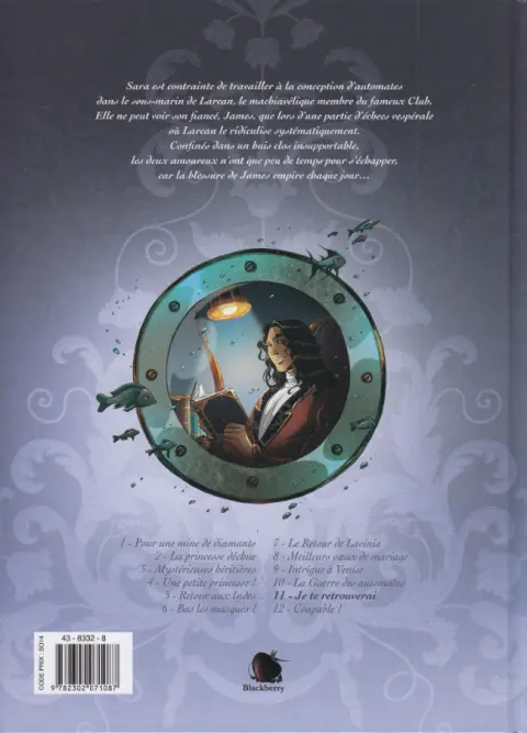 Verso de l'album Princesse Sara Tome 11 Je te retrouverai