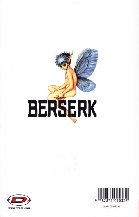 Verso de l'album Berserk 6