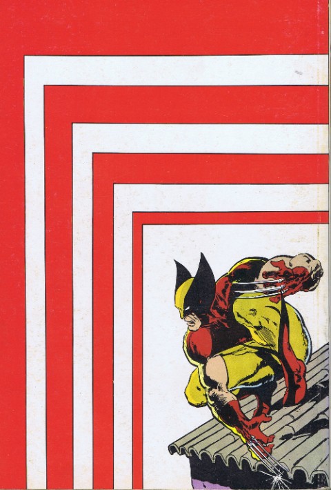 Verso de l'album Serval-Wolverine N° 3