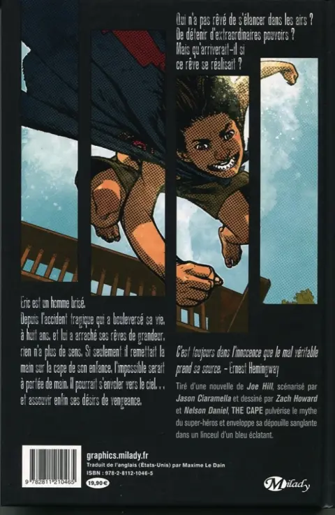 Verso de l'album The Cape 1