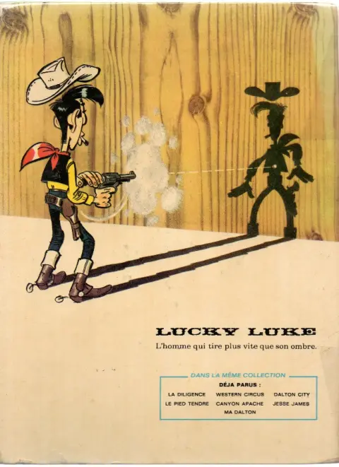 Verso de l'album Lucky Luke Tome 32 La diligence