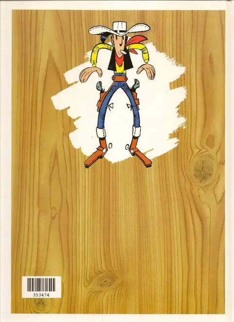 Verso de l'album Lucky Luke Tome 19 Les Rivaux de Painful Gulch