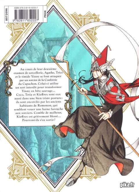 Verso de l'album L'Atelier des sorciers 5