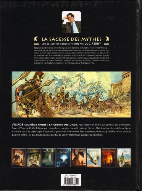 Verso de l'album L'Iliade Tome 2 La guerre des Dieux