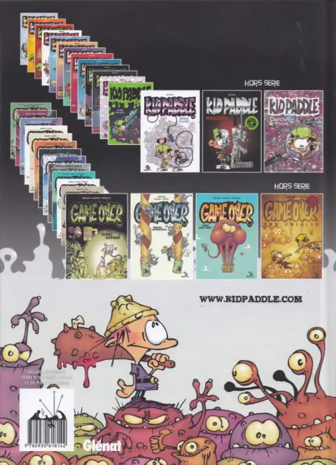 Verso de l'album Game over Tome 7 Only for your eyes