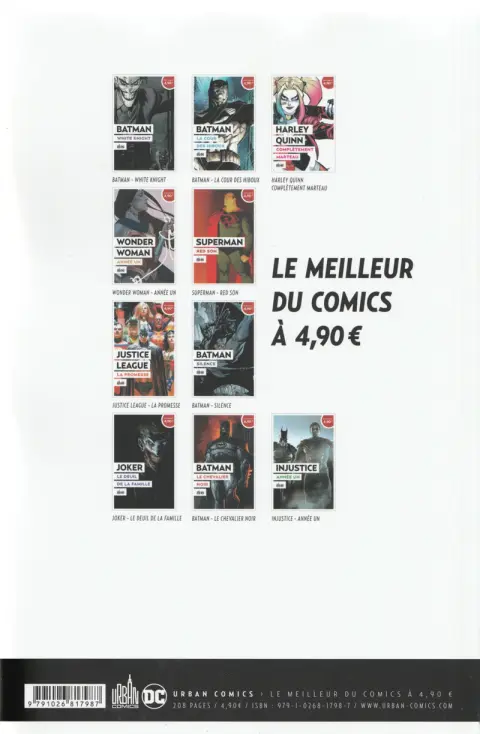 Verso de l'album Le meilleur de DC Comics Tome 5 Superman : Red son