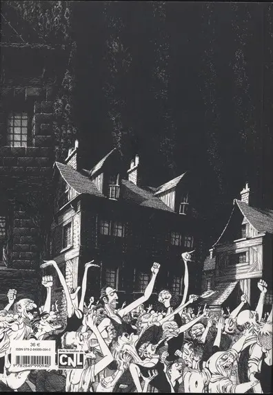 Verso de l'album Une histoire de Cerebus Tome 2 L'église et l'état - Volume I