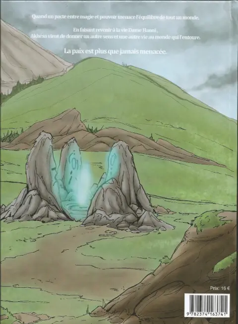 Verso de l'album Magician 1 Le Pacte