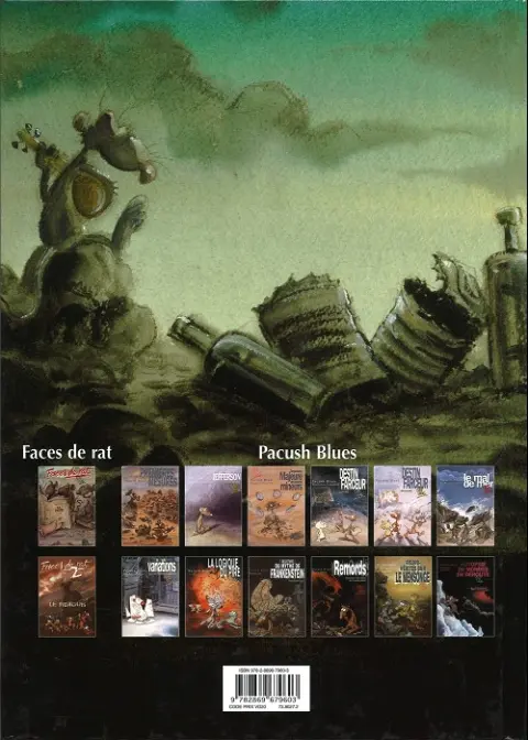 Verso de l'album Pacush Blues Tome 11 Emergence onzième : quelques vérités sur le mensonge
