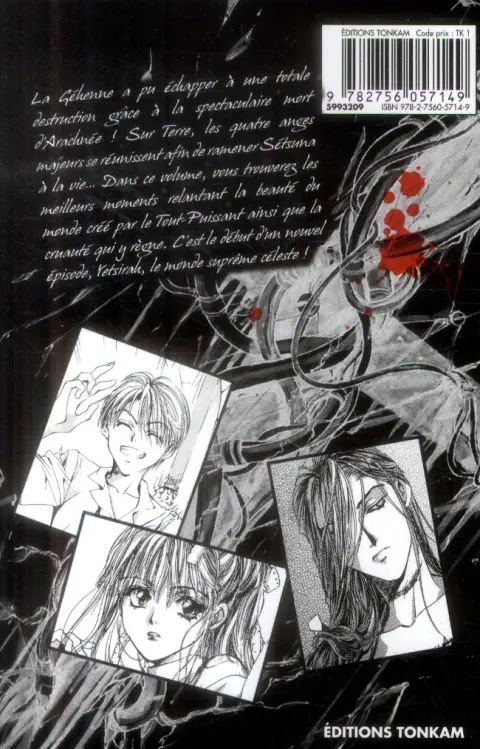 Verso de l'album Angel Sanctuary 11