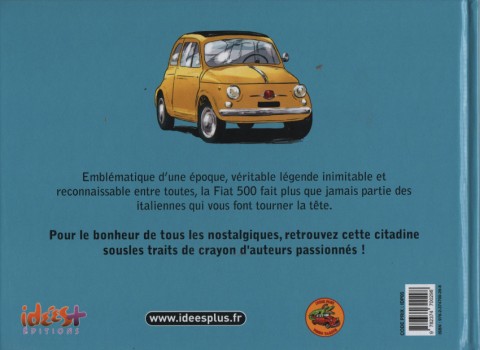 Verso de l'album Vieux Tacots Tome 9 La Fiat 500, la citadine !