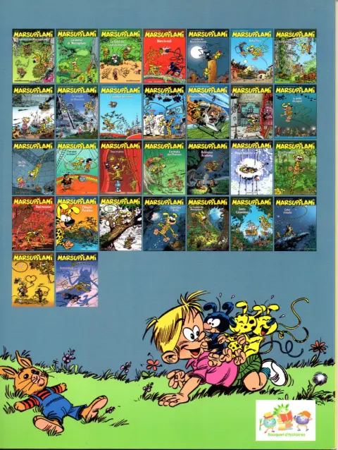 Verso de l'album Marsupilami Tome 14 Un fils en or