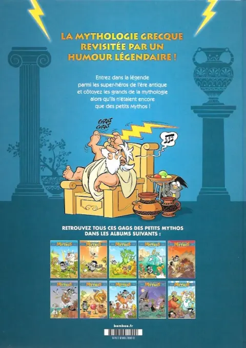 Verso de l'album Les Petits Mythos Best of