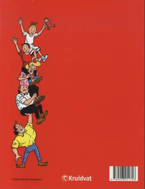 Verso de l'album Bob et Bobette (Publicitaire) Le chasseur perfide