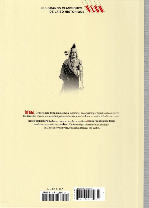 Verso de l'album Les grands Classiques de la BD Historique Vécu - La Collection Tome 78 Les pionniers du nouveau monde - Tome XVI : La Vallée bleue