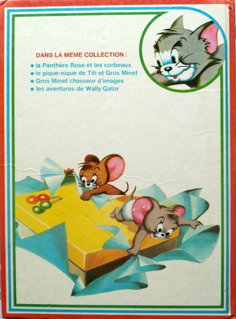 Verso de l'album Les histoires merveilleuses de Whitman 4 Le petit cirque de Tom et Jerry