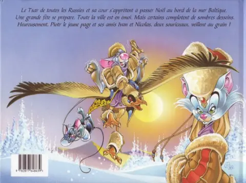 Verso de l'album Les Compagnons de la Taïga