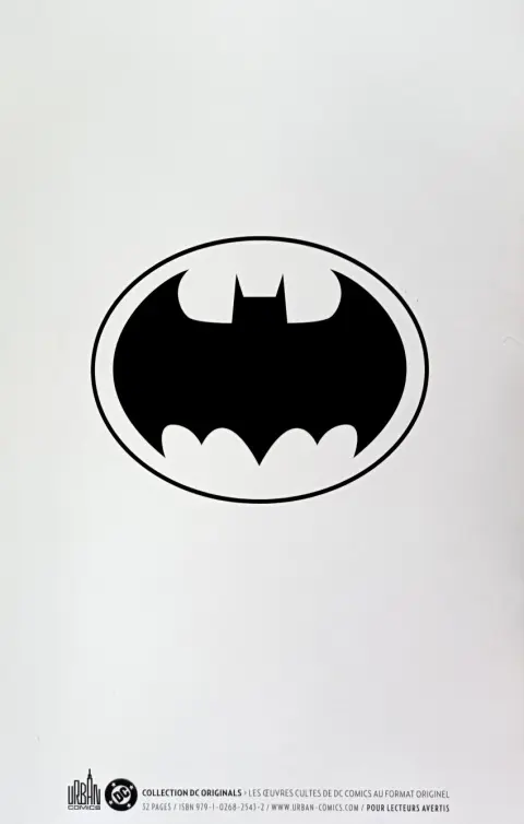 Verso de l'album Batman - Silence 2 Chapitre 1 Le pion